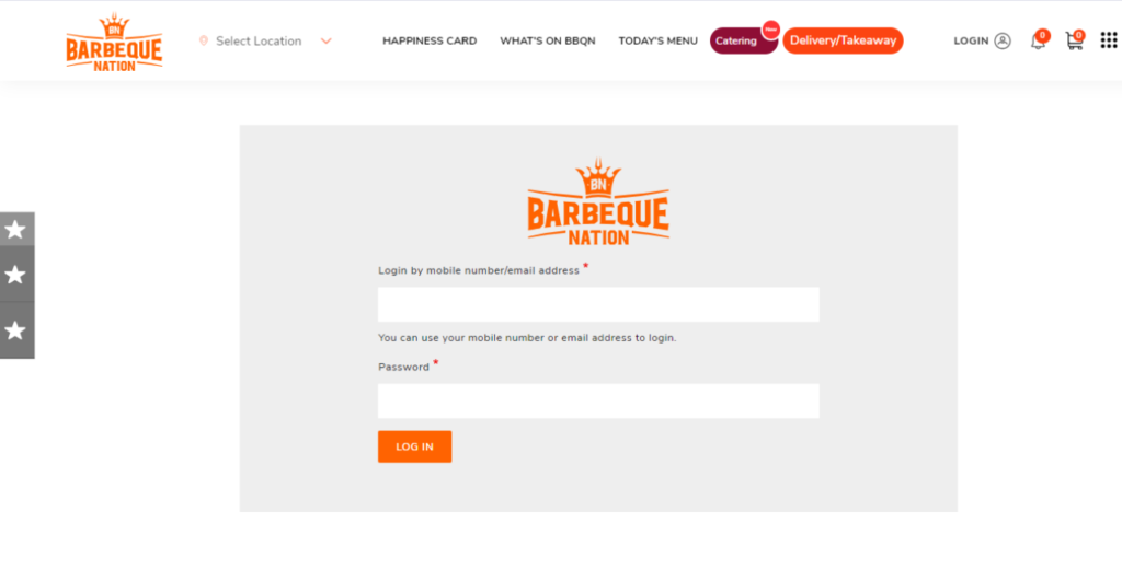 Steps for Logging into Gsi BBQ Nation