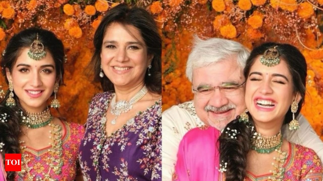 radhika merchant's father