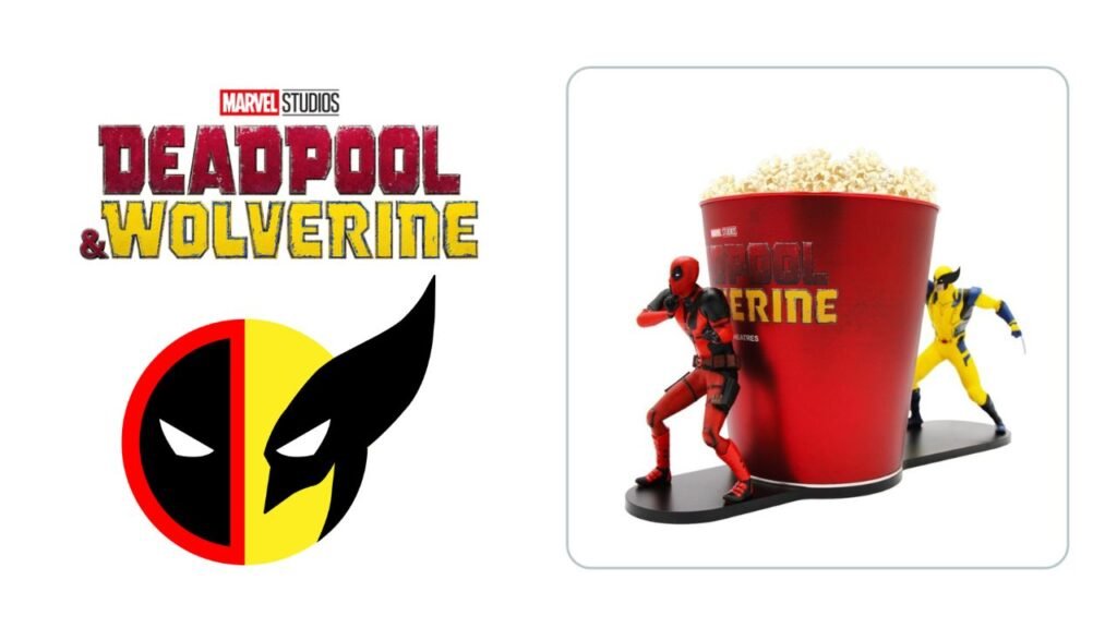 Pop Culture Significance of Deadpool and Wolverine popcorn bucket