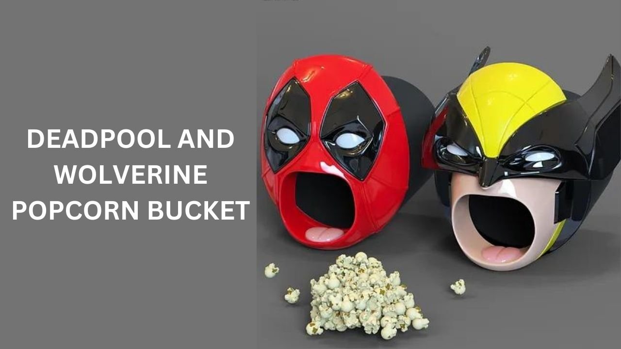 Deadpool and Wolverine Popcorn Bucket